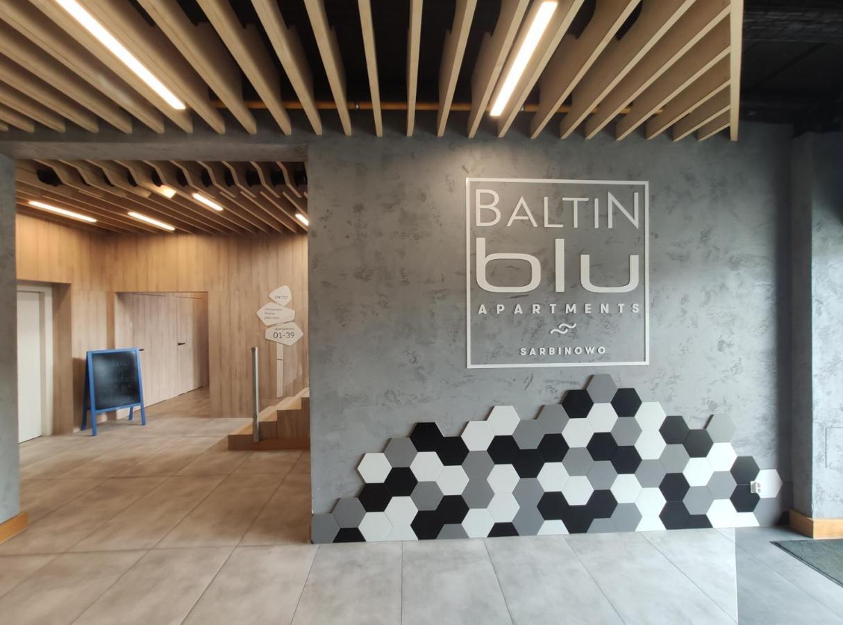 Apartament "Blu10" Z Basenem Sarbinowo Eksteriør bilde