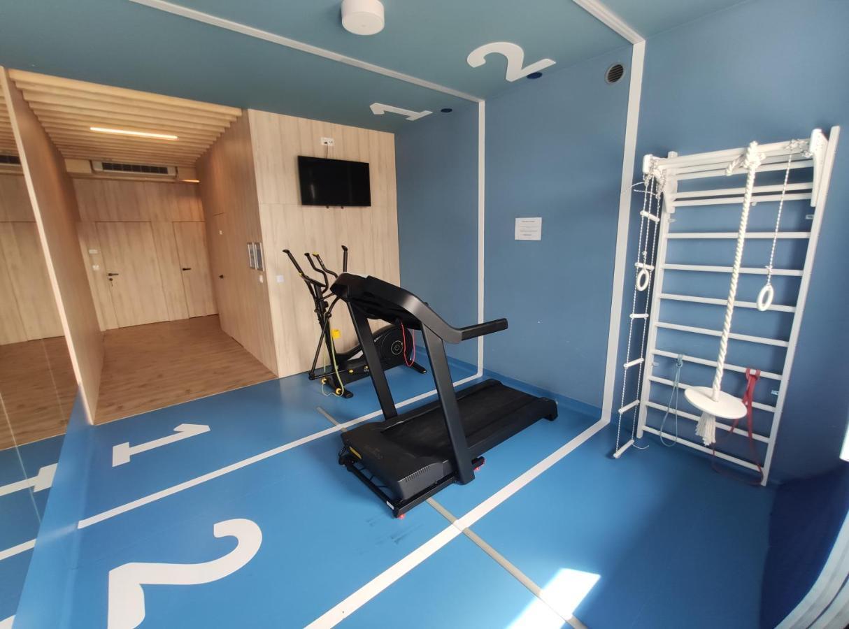 Apartament "Blu10" Z Basenem Sarbinowo Eksteriør bilde