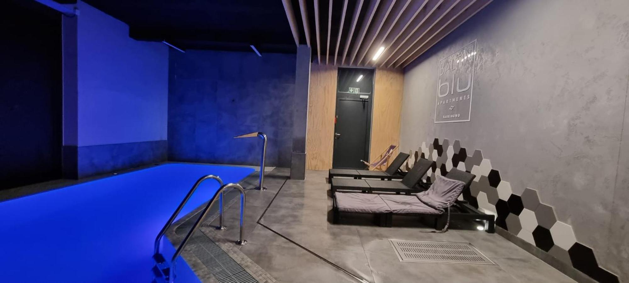 Apartament "Blu10" Z Basenem Sarbinowo Eksteriør bilde