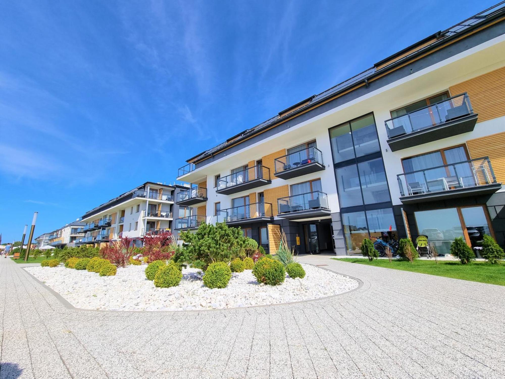 Apartament "Blu10" Z Basenem Sarbinowo Eksteriør bilde